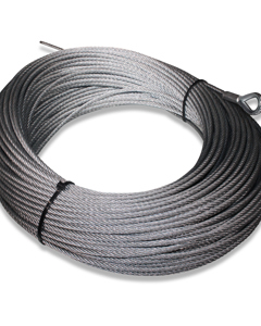Wire rope 6mm galvanized 90m cpl 850kg for halving loads